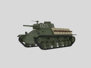 t-50 soviet 3D Model