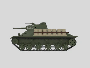 t-50 soviet 3D Model
