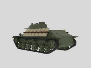 t-50 soviet 3D Model