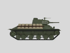t-50 soviet 3D Model