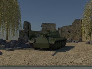 t-62 soviet 3D Model
