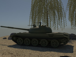 t-62 soviet Modello 3D