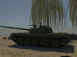 t-62 soviet 3D Model