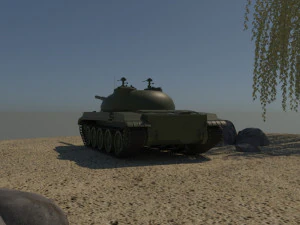 t-62 soviet 3D Model