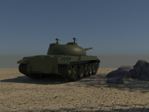t-62 soviet Modello 3D