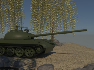 t-62 soviet Modello 3D