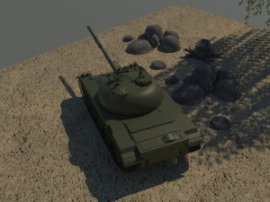 t-62 soviet Modello 3D