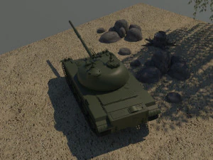 t-62 soviet 3D Model