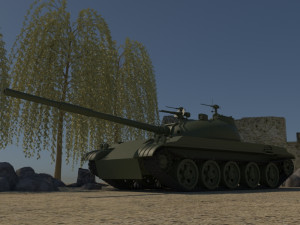 t-62 soviet Modello 3D