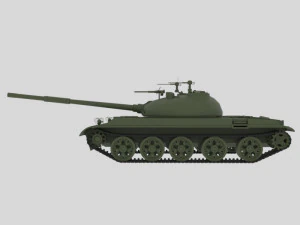 t-62 soviet 3D Model
