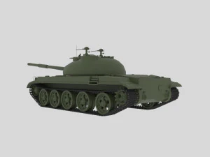 t-62 soviet 3D Model