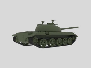 t-62 soviet 3D Model
