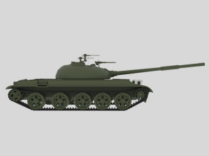 t-62 soviet Modello 3D