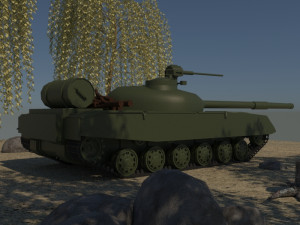 t-64 soviet Modello 3D