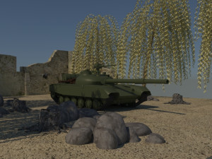 t-64 soviet Modello 3D