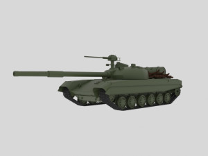 t-64 soviet Modello 3D