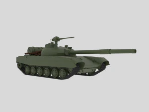 t-64 soviet 3D Model