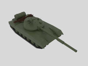 t-64 soviet Modello 3D