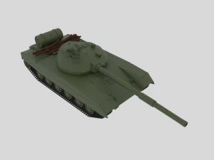 t-64 soviet 3D Model