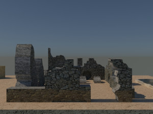 Antiocheia ad cragum 3D Model