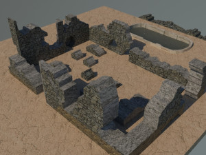Antiocheia ad cragum 3D Model