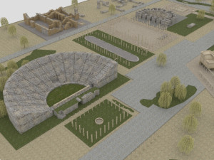 aphrodisias ancient city - antique 3D मॉडल