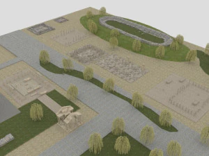 aphrodisias ancient city - antique 3D Model