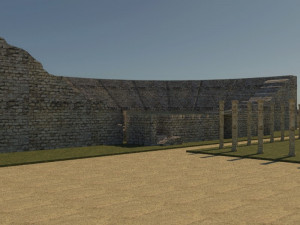 aphrodisias ancient city - antique 3D मॉडल