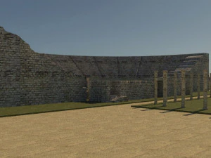 aphrodisias ancient city - antique 3D Model