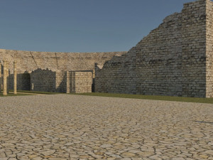 aphrodisias ancient city - antique 3D मॉडल