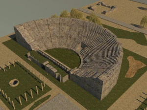 aphrodisias ancient city - antique 3D Model