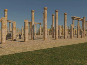 aphrodisias ancient city - antique 3D Model