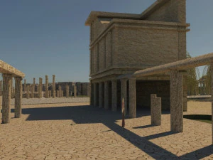 aphrodisias ancient city - antique 3D Model
