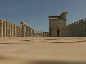 aphrodisias ancient city - antique 3D Model