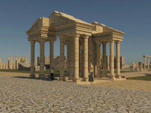 aphrodisias ancient city - antique 3D Model