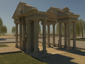 aphrodisias ancient city - antique 3D मॉडल