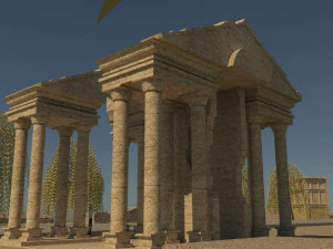 aphrodisias ancient city - antique 3D Model