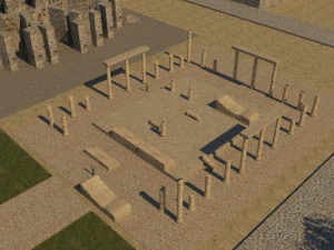 aphrodisias ancient city - antique 3D Model