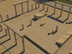 aphrodisias ancient city - antique 3D Model