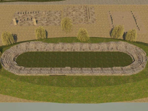 aphrodisias ancient city - antique 3D Model