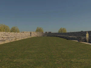 aphrodisias ancient city - antique 3D Model