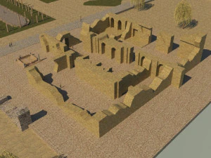 aphrodisias ancient city - antique 3D Model