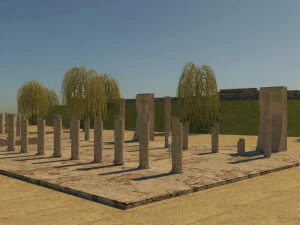 aphrodisias ancient city - antique 3D Model