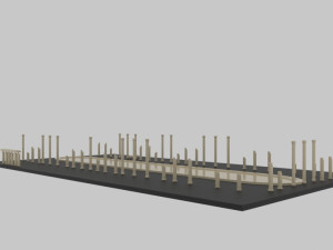Aphrodisias ancient city - stl Modèle 3D