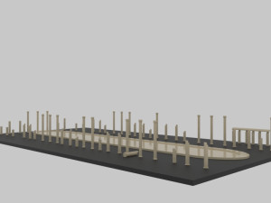 Aphrodisias ancient city - stl Modèle 3D