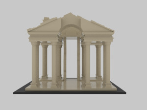 Aphrodisias ancient city - stl Modèle 3D