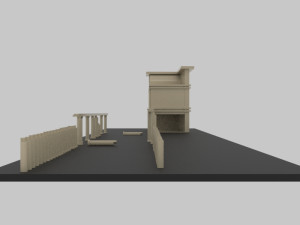 Aphrodisias ancient city - stl Modèle 3D