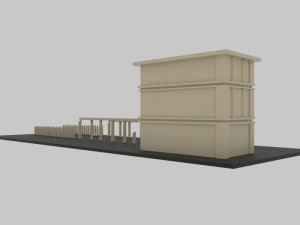 Aphrodisias ancient city - stl Modèle 3D
