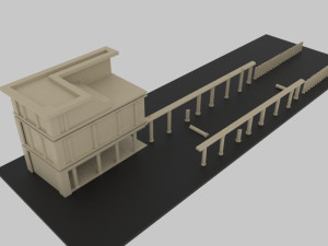 Aphrodisias ancient city - stl Modèle 3D