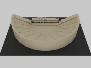 Aphrodisias ancient city - stl Modèle 3D